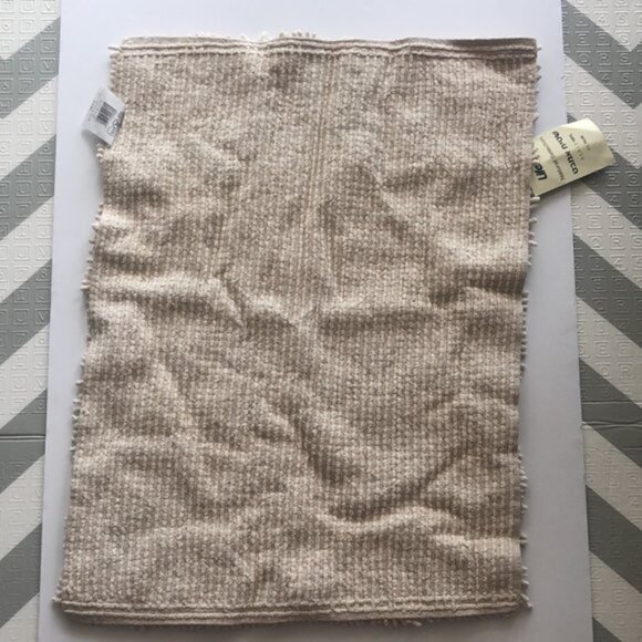 Bath rag mat cream 20" x 28" - Picture 5 of 5